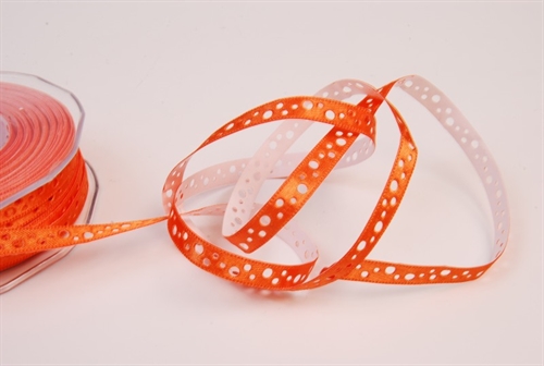 Band 20m/ 09mm, Lochband klebend, orange Band 20m/ 09mm, Lochband klebend, orange