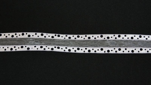 Band 20m/ 20mm, Organza m. Lochrand, flieder Band 20m/ 20mm, Organza m. Lochrand, flieder