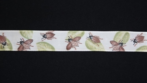 Band 25m/ 25mm, Maikäfer, grün/braun Band 25m/ 25mm, Maikäfer, grün/braun