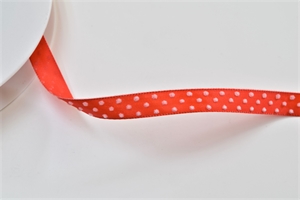 Band 20m/ 10mm, Dots, rot Band 20m/ 10mm, Dots, rot