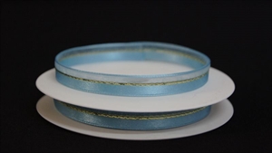 Band 20m/ 10mm, uni & tüll, türkis Band 20m/ 10mm, uni & tüll, türkis