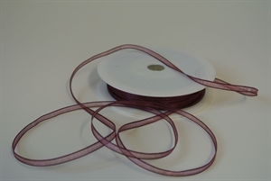 Band 50m/ 03mm, Organza, bordeaux Band 50m/ 03mm, Organza, bordeaux