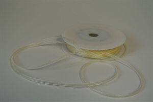 Band 50m/ 03mm, Organza, cream Band 50m/ 03mm, Organza, cream