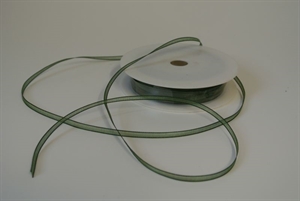 Band 50m/ 03mm, Organza, dgrün Band 50m/ 03mm, Organza, dgrün