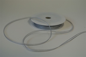 Band 50m/ 03mm, Organza, grau Band 50m/ 03mm, Organza, grau