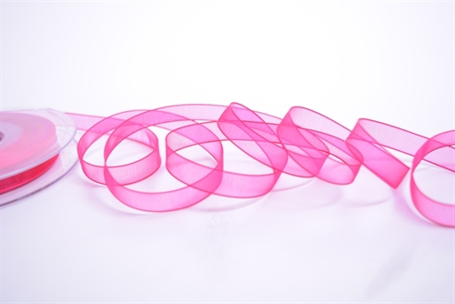 Band 50m/ 09mm, Organza, erika Band 50m/ 09mm, Organza, erika