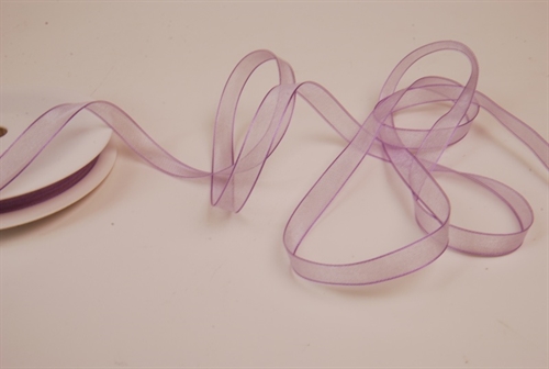 Band 50m/ 09mm, Organza, lavendel Band 50m/ 09mm, Organza, lavendel