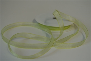 Band 50m/ 09mm, Organza, hgrün Band 50m/ 09mm, Organza, hgrün
