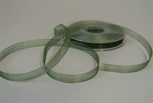 Band 50m/ 09mm, Organza, dgrün Band 50m/ 09mm, Organza, dgrün