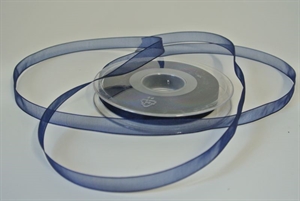 Band 50m/ 09mm, Organza, royalblau Band 50m/ 09mm, Organza, royalblau