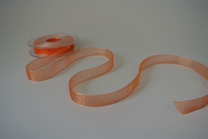 Band 50m/ 15mm, Organza, orange Band 50m/ 15mm, Organza, orange