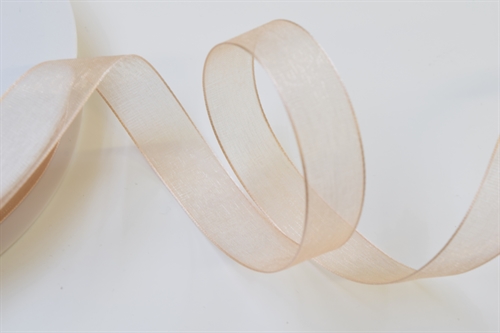 Band 50m/ 15mm, Organza, hbraun Band 50m/ 15mm, Organza, hbraun