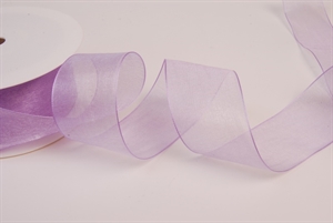 Band 50m/ 40mm, Organza, lavendel Band 50m/ 40mm, Organza, lavendel