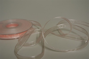 Band 25m/ 10mm, Organza d-face Satin, hrosa Band 25m/ 10mm, Organza d-face Satin, hrosa