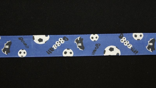 Band 20m/ 23mm, Fussball-Set, dblau Band 20m/ 23mm, Fussball-Set, dblau