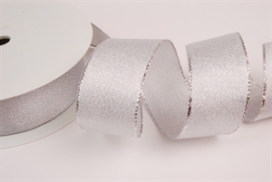 Band 25m/ 40mm, Brillant, silber Band 25m/ 40mm, Brillant, silber