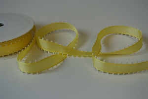 Band 20m/ 20mm, Band mit Schlaufen, gelb Band 20m/ 20mm, Band mit Schlaufen, gelb