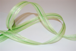 Band 25m/ 15mm, Streifen-Muster, grün Band 25m/ 15mm, Streifen-Muster, grün