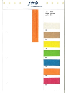 Band 20m/ 10mm, Natura, weiss Band 20m/ 10mm, Natura, weiss