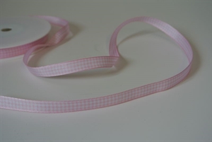 Band 25m/ 10mm, Karo Vichy, rosa Band 25m/ 10mm, Karo Vichy, rosa