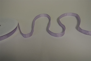 Band 25m/ 10mm, Karo Vichy, lila Band 25m/ 10mm, Karo Vichy, lila