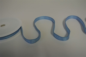 Band 25m/ 10mm, Karo Vichy, türkis Band 25m/ 10mm, Karo Vichy, türkis