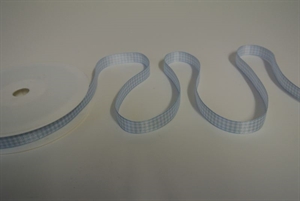 Band 25m/ 10mm, Karo Vichy, hellblau Band 25m/ 10mm, Karo Vichy, hellblau