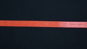 Band 20m/ 10mm, True Love 3D, rot/rot Band 20m/ 10mm, True Love 3D, rot/rot