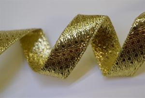 Band 25m/ 40mm, Lurex, gold Band 25m/ 40mm, Lurex, gold