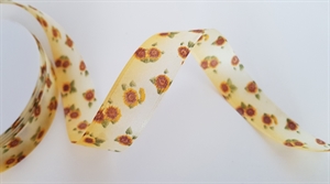 Band 25m/ 25mm, Sonnenblume, dgelb Band 25m/ 25mm, Sonnenblume, dgelb