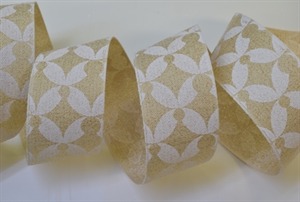 Band 25m/ 40mm, Deko-Ornament, gold Band 25m/ 40mm, Deko-Ornament, gold