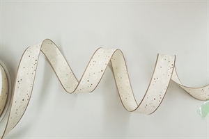 Band 25m/ 15mm, Punkte & Kreise, braun Band 25m/ 15mm, Punkte & Kreise, braun