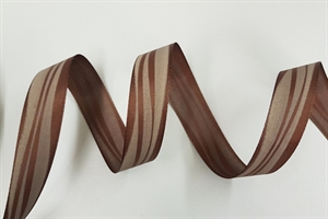 Band 25m/ 25mm, Wellen, braun Band 25m/ 25mm, Wellen, braun