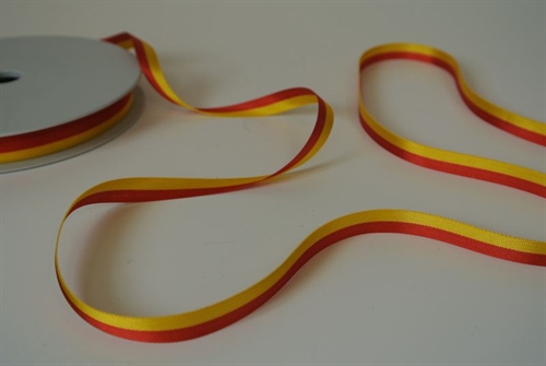 Band 50m/ 15mm, National, rot/gelb Band 50m/ 15mm, National, rot/gelb