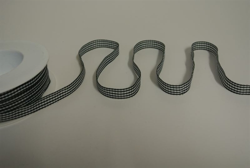 Band 50m/ 10mm, Karo Vichy, dgrün Band 50m/ 10mm, Karo Vichy, dgrün