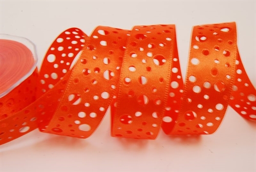 Band 20m/ 25mm, Lochband, orange 28 Band 20m/ 25mm, Lochband, orange 28