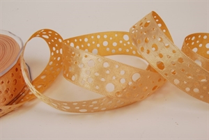 Band 20m/ 25mm, Lochband, ocker Band 20m/ 25mm, Lochband, ocker