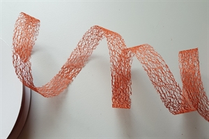 Band 25m/ 25mm, Gitternetz, cognac Band 25m/ 25mm, Gitternetz, cognac