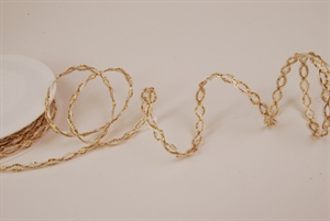 Band 15m/ 6mm, Kette, gold Band 15m/ 6mm, Kette, gold