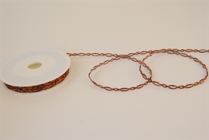 Band 15m/ 6mm, Kette, braun Band 15m/ 6mm, Kette, braun