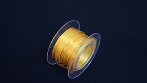 Band 25m/ 5mm, Würfelrand, dgelb 20 Band 25m/ 5mm, Würfelrand, dgelb 20