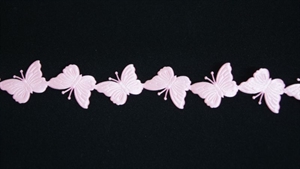 Band 10y/ 30mm, Butterfly gestanzt, rosa Band 10y/ 30mm, Butterfly gestanzt, rosa