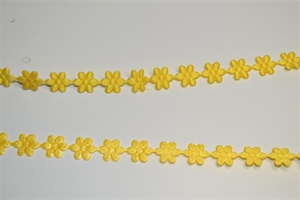 Band 25m/ 10mm, Blumengarland, gelb Band 25m/ 10mm, Blumengarland, gelb