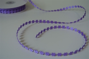 Band 25m/ 10mm, Blumengarland, lila Band 25m/ 10mm, Blumengarland, lila