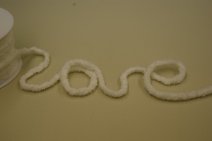 Kordel 10m/ 40mm, Wolle, weiss Kordel 10m/ 40mm, Wolle, weiss