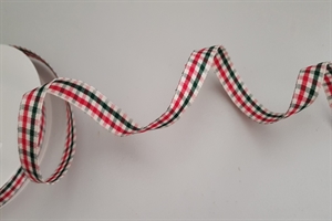 Band 20m/ 15mm, Karo Herbst - Drahtkante, bunt Band 20m/ 15mm, Karo Herbst - Drahtkante, bunt