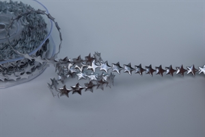 Band 10y/ 10mm, Puffinsterne, silber Band 10y/ 10mm, Puffinsterne, silber