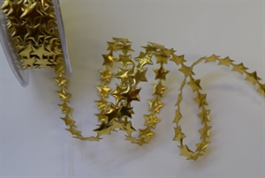 Band 10y/ 10mm, Puffinsterne, gold Band 10y/ 10mm, Puffinsterne, gold