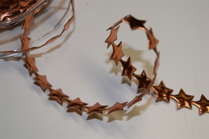 Band 10y/ 10mm, Puffinsterne, kupfer Band 10y/ 10mm, Puffinsterne, kupfer