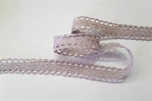 Band 15m/ 12mm, Häkel-Spitzenborte, grau Band 15m/ 12mm, Häkel-Spitzenborte, grau